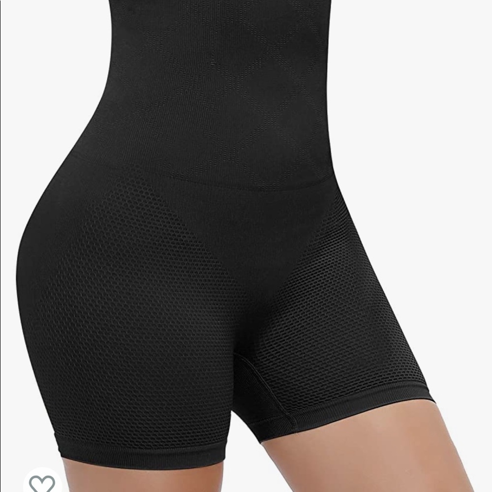 NEW high waisted black shaper shorts medium large
